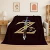 Classic Z-Zelda Cartoon Games Soft Flannel Throw Blanket,Cozy Blanket for Bed,Couch,Sofa,Bedroom,Living Room,Picnic kids Camping
