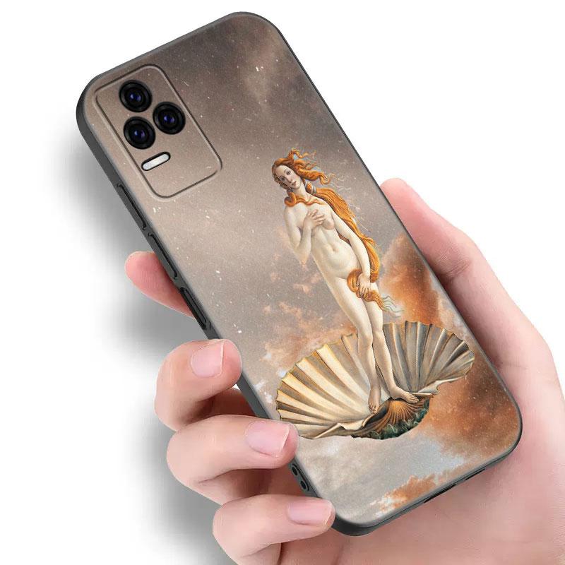 Art Painting Of God Phone Case For Xiaomi POCO F2 F3 M2 M3 M4 X3 X4 Pro NFC F4 GT 5G F1 X2 C3 C31 C40 M5S Soft TPU Black Cover