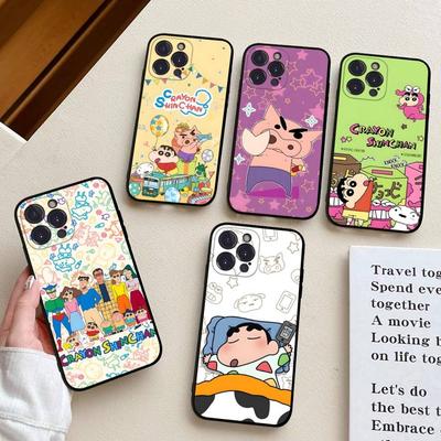 Anime Crayon Shin-Chan Phone Case For Iphone 17 Air 16 15 14 13 12 11 Pro Max 16 15 14 Plus TPU Soft Case