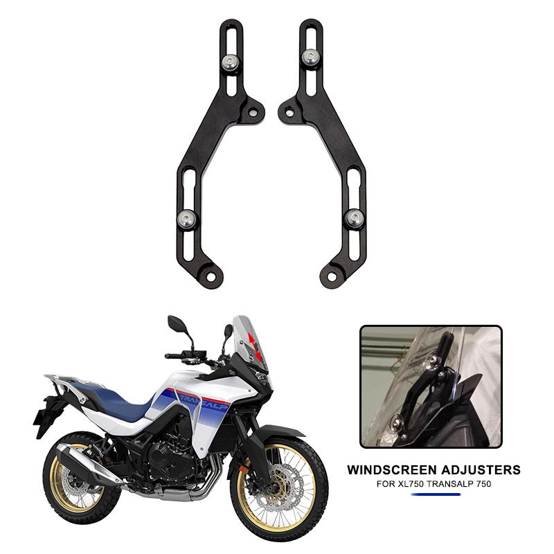 XL750 Motorcycle Windscreen Adjusters Airflow Adjustable Windscreen Bracket For Honda XL 750 Transalp 750 TRANSALP750 2023 2024
