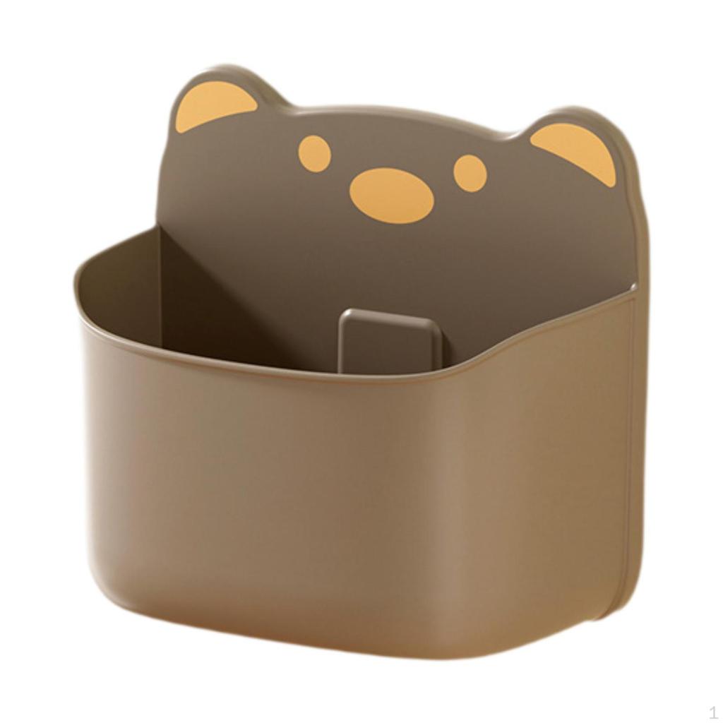 Kitchen Wall Organizer Drain Cabinet Box Holder Space Saving Storage Bin Hanging Basket for Dorm