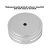 Aluminum Alloy Audio Amplifier Feet Pad Speaker HIFI Isolation Damper Pad (Silver)