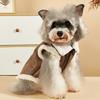 Solid-Colour Pet Padded Vest Cotton Material Small Dog Coat Cotton Dog Vest  Autumn/Winter Season
