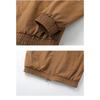 Men's Solid Color Stand Collar Waterproof Windbreaker Jacket American Style Outdoor Sports Climbing Streetwear Coat