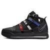 Nike Zoom LeBron 3 Retro 'Barbershop' (Unisex) Black / Metallic Silver / University Red / Game Royal Basketball Shoes DO9354 001