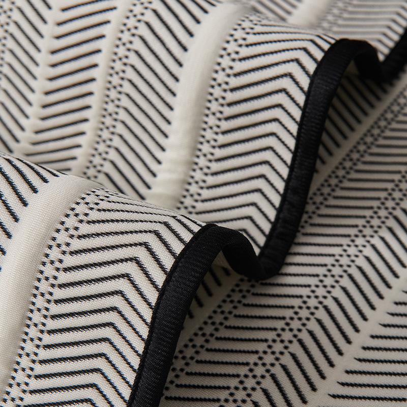 Special-Shaped Sofa Cushion, New Sofa Mat In Summer, Fixed Non-Slip And Cool In Summer, Advanced Sense, Straight Row Cover Cloth Towel