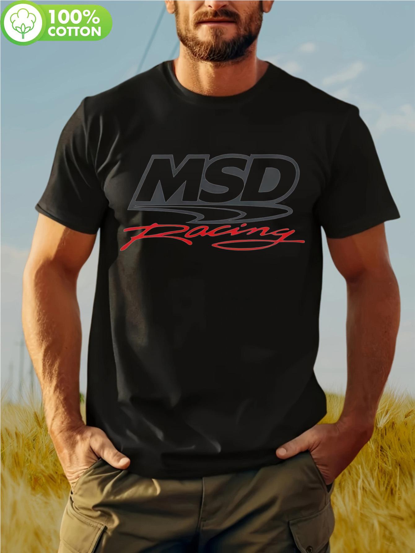 MSD Racing Neck T-shirt Fun Design T-shirt XXL
