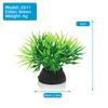 Plastic Artificial Aquarium Plant Height Range 4-8cm Low Grass Aquatic Plant Ornament Mini Aquarium Decoration