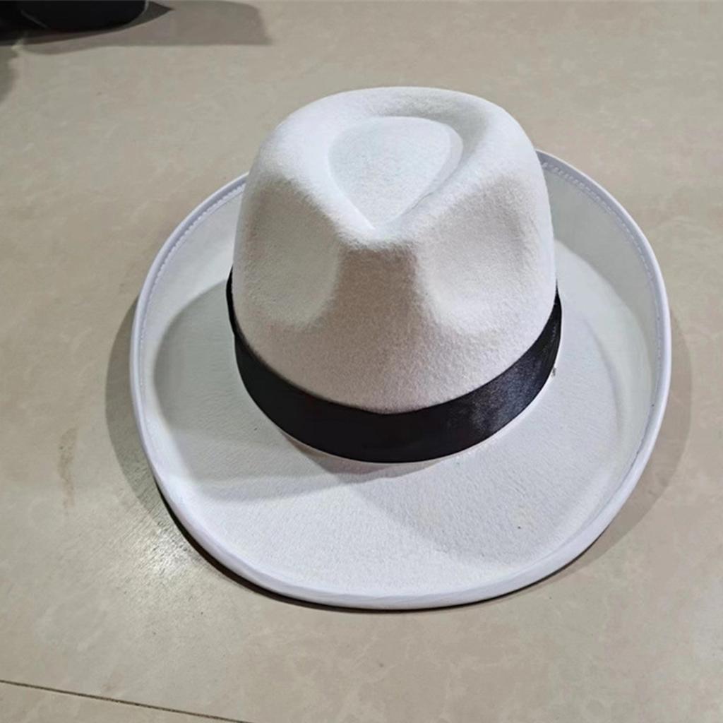 Adult Trilby Hat Breathable British Style Derby Hat Adult Festival Party Festival Magicians Fedoras Hat Elegant Hat