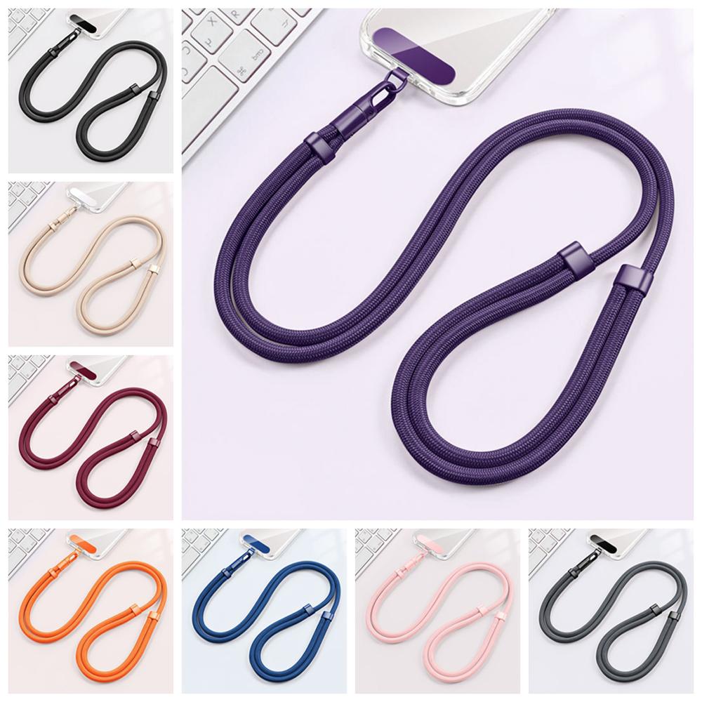 Adjustment Crossbody Phone Strap Detachable Anti Lost Mobile Phone Lanyard Cute Long Phone Neck Straps Hanging Ornaments