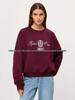 Retro American Style Thickened Round Neck Pullover Hoodie - Hip-Hop Inspired