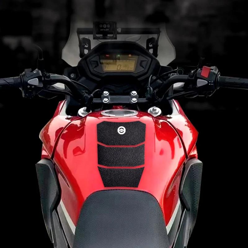 Motorcycle Fuel Tank Side Pad Patches Fishbone Sticker for HONDA CB500X 2013-Up Anti-slip Protection Fuel Tank Side Sticker