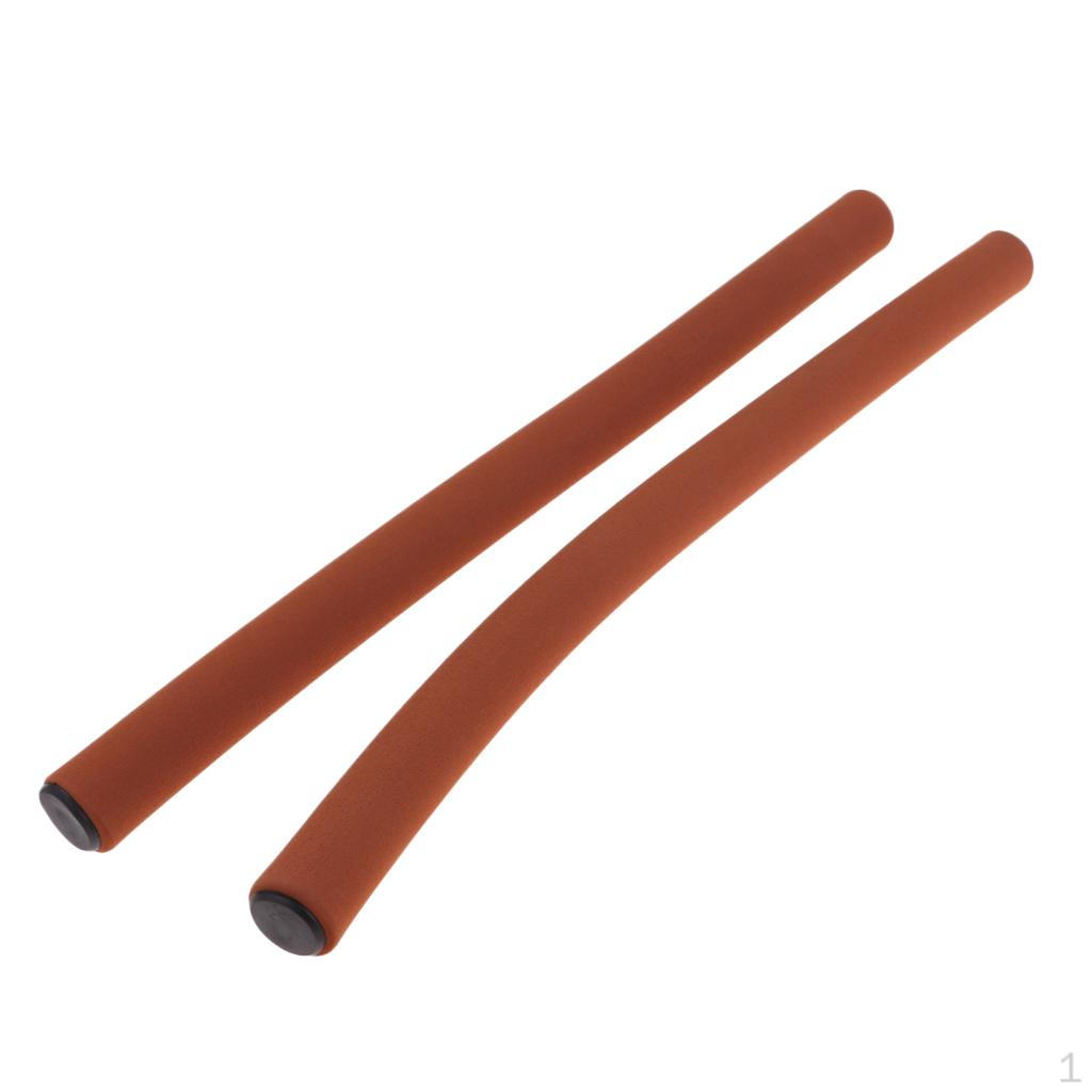 

1 пара классических ручек из вспененного силикона Matte Brown