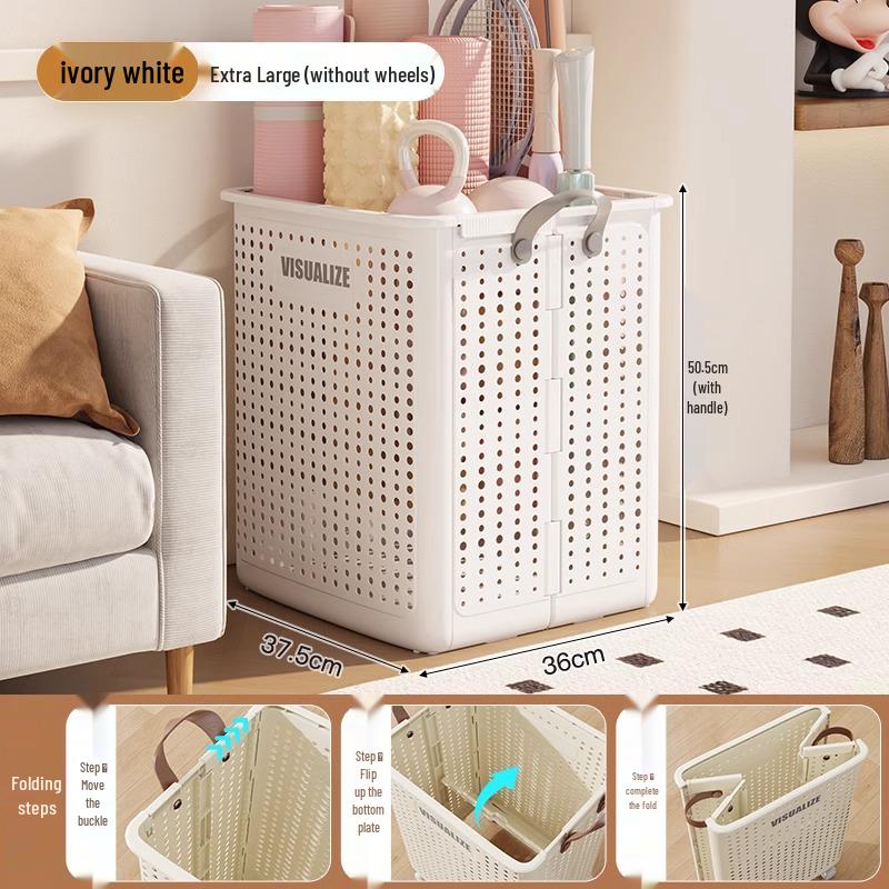 Wheeled Yoga Mat and Sports Gear Organizer Basket