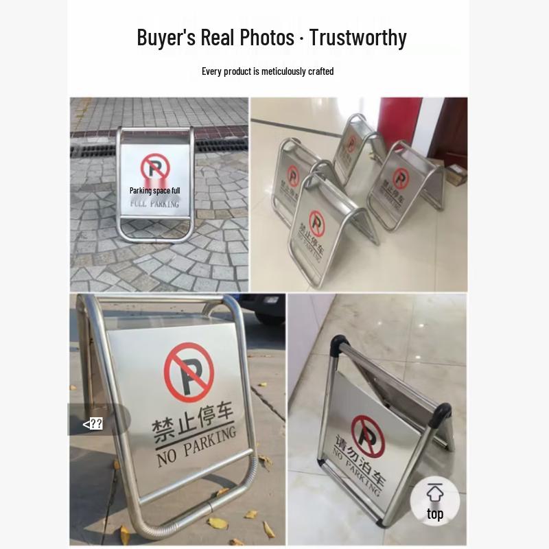 Foldable Stainless Steel A-Frame Sign