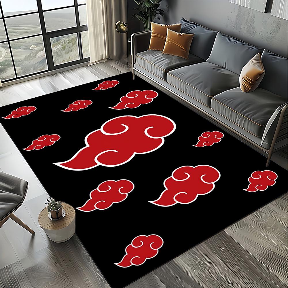 Cartoon 3D I-Itachi Japan Anime Carpet Rug for Living Room Bedroom Home Sofa Decoration,Kid Play Area Rug Non-slip Floor Mat
