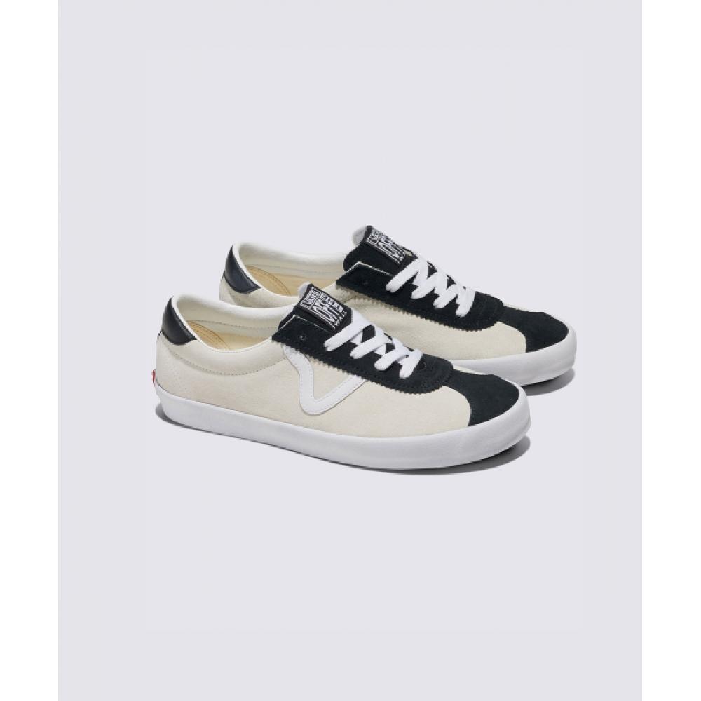 Vans Sportovní nízké semišové černé bílé Vn000d09y281