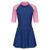 DECATHLON Kids' Swimsuit Blue Teenagers 8903400