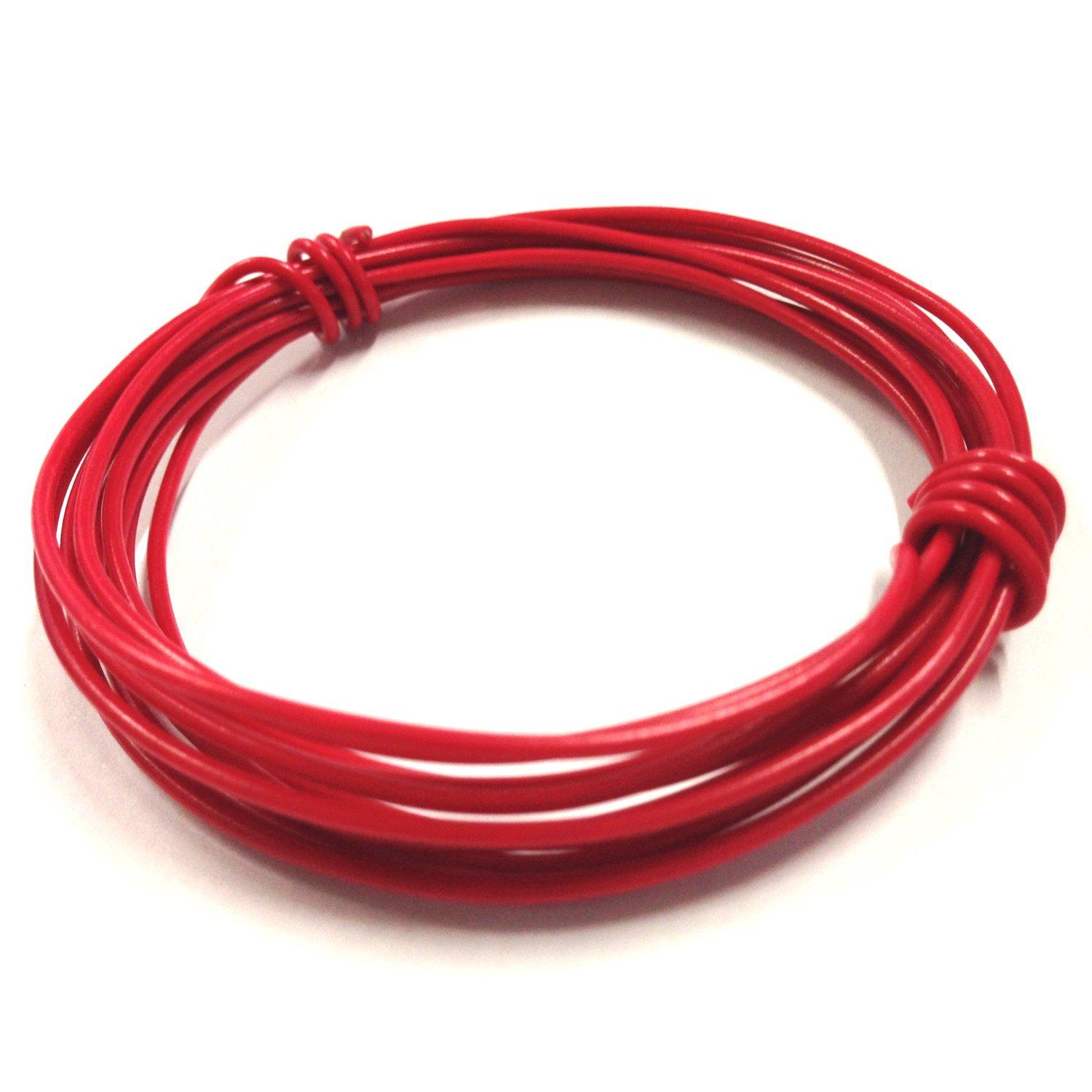

Guitar Parts Belden 8503 Instrument Wiring Lead Wire Red 2m (Belden 8503)