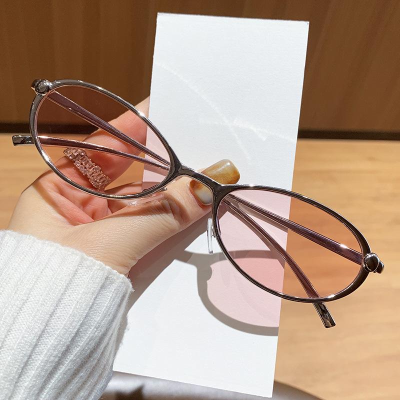 New small frame sunglasses retro fashion Spice Girl style premium sunglasses old money wind sunglasses S