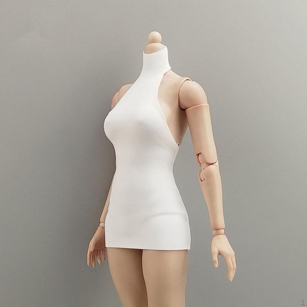 1/6 Bodycon Dress Mini Short Casual Fashion Party Club Summer for 12'' inch Woman