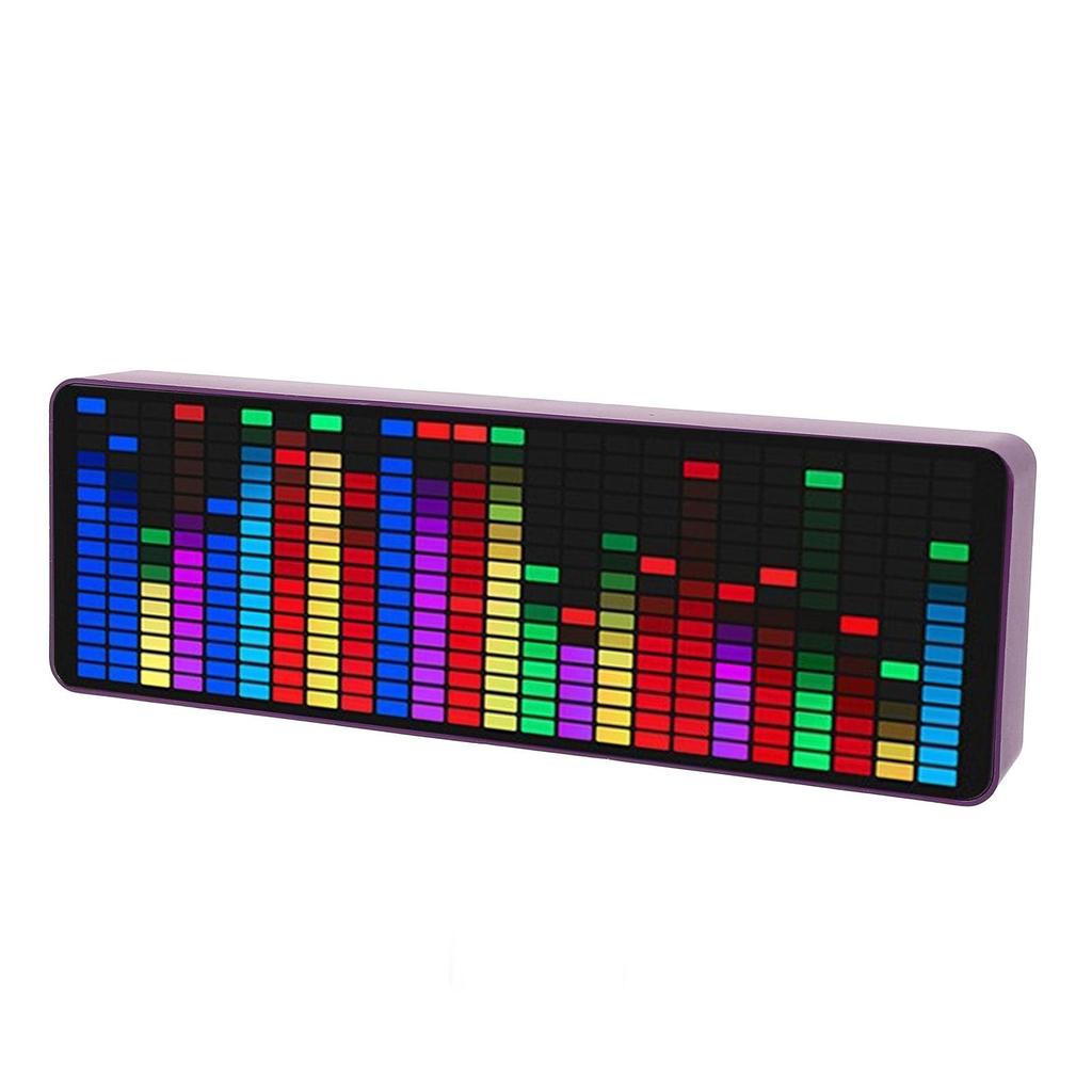 Audio Spectrum Analyzer Music Voice Rhythm Spectrum 384 RGB 1624 Segment Rhythm Light Level Voice Sensor Display, Display, LED,