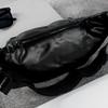 Large Capacity Men's Waist Bag Leather Multifunctional Casual Fanny Bag Multi-layers Quick Release Travel Chest Bag Camping