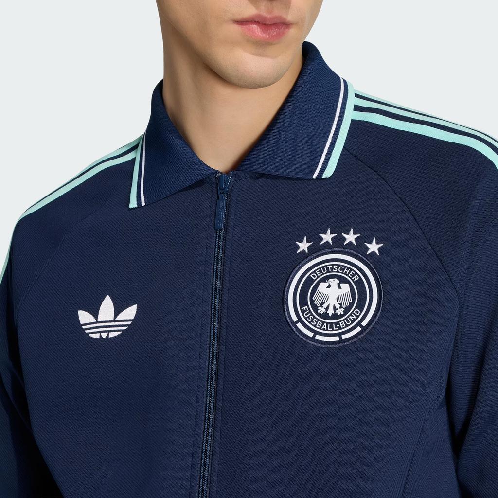 Adidas Germany Away Anthem Jacket Collegiate Navy Men Outerwear Blue JZ9336