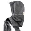 Wool retro balaclava hat women's autumn and winter new versatile warm ear protection hat scarf integrated