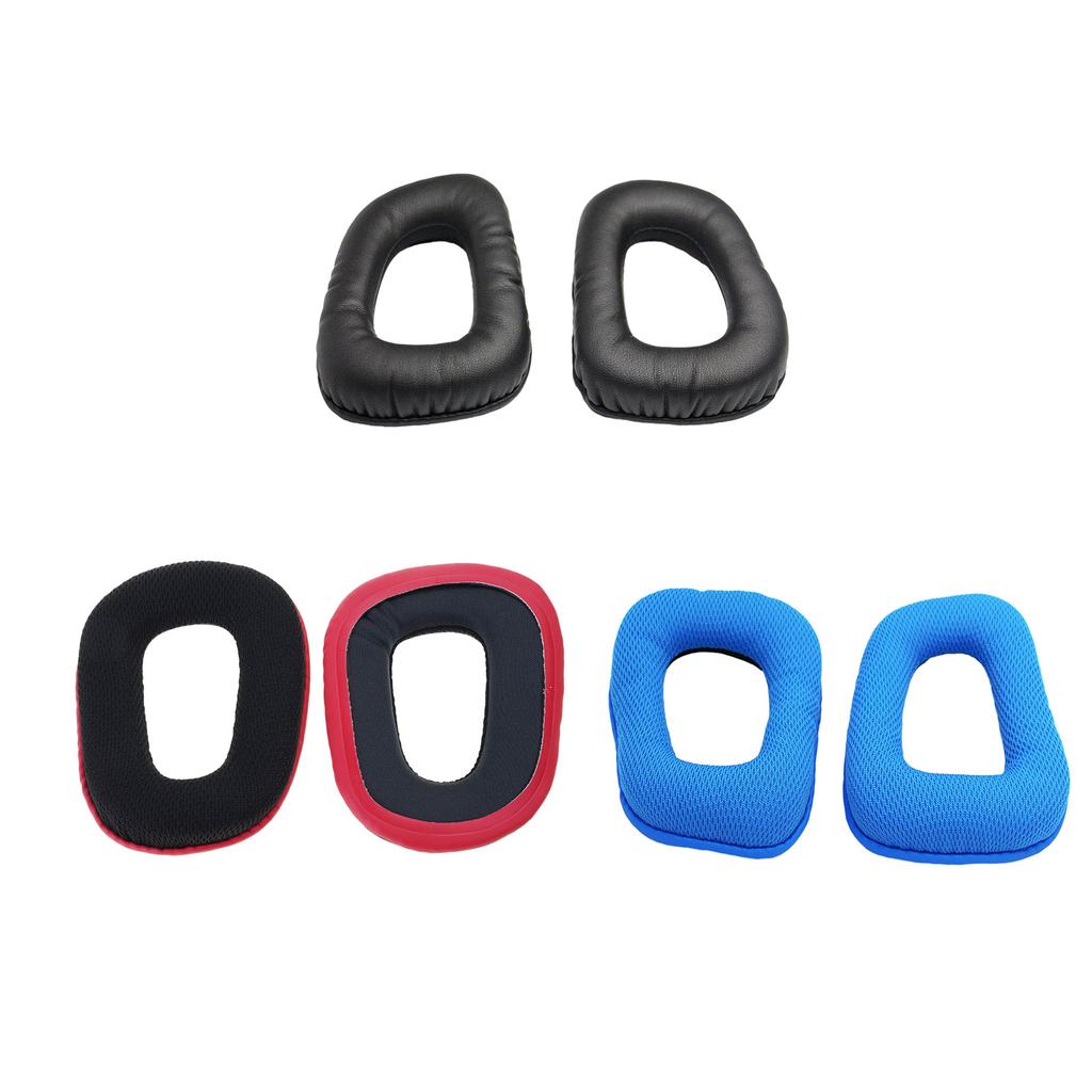 1Pair Ear Pads For G35 G430 G432 G332 Headphones Elastic Memory Foam Earpads Ear Pads Sponge Cushion Replace