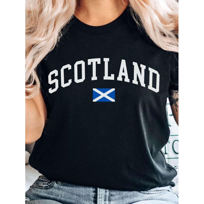 Scotland Shirt, Scottish Flag T-shirt, Unisex