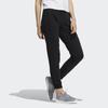 Adidas Neo Logo Print Knitted Cuffed Sweatpants Women Bottoms Black H36734
