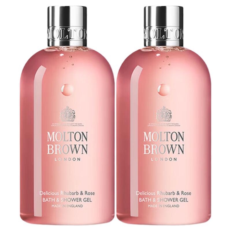 

Molton Brown Rhubarb & Rose Bath & Shower Gel Duo Set