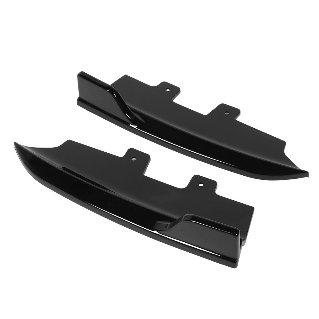 Rear Side Bumper Spoiler Lip Splitter Body Kits Canard Diffuser for 2 Series F22 F2 Sport 2015 to 2019