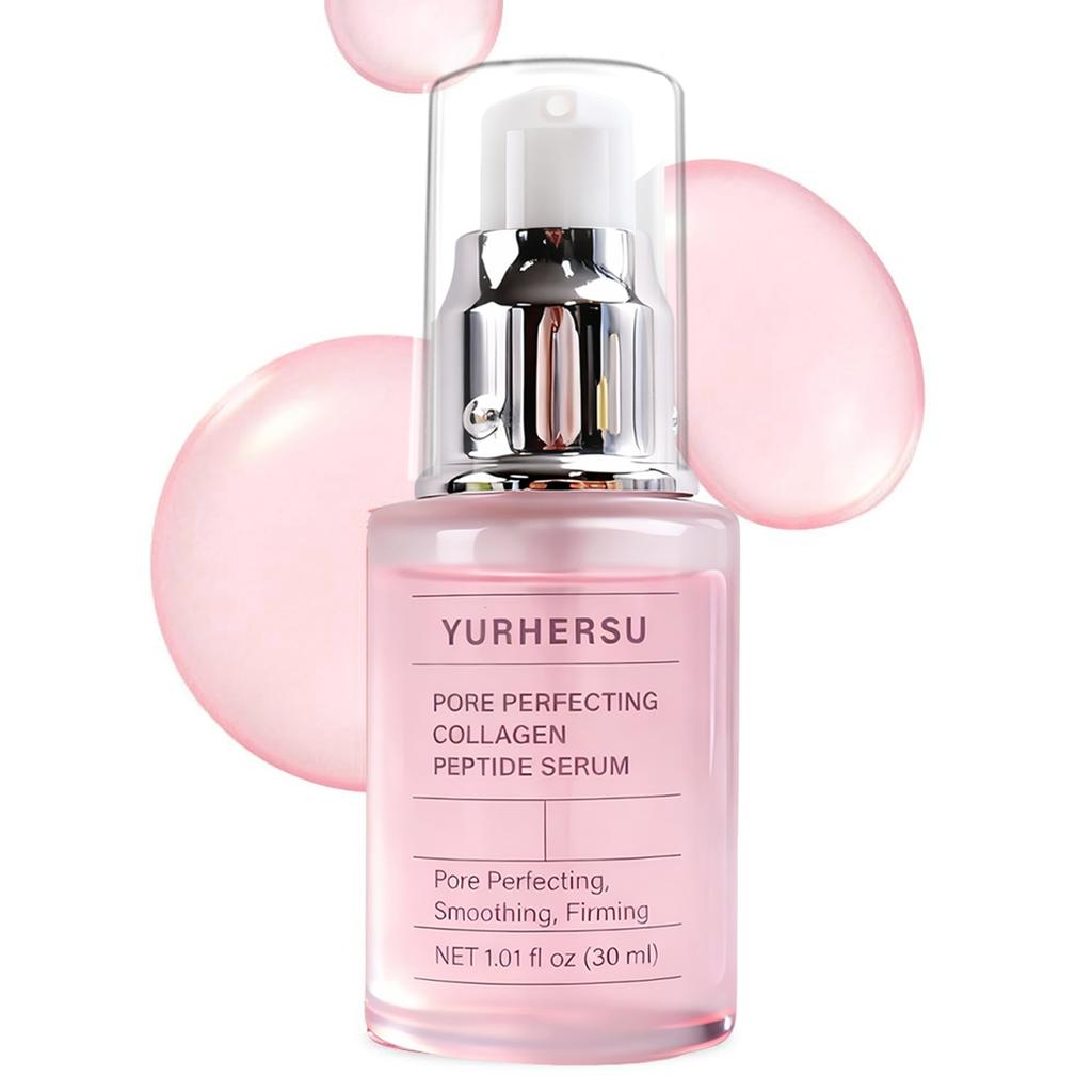 Collagen Peptides Face Serum Wrinkle Remover Lifting Firming Fade Fine Lines Anti-Aging Essence Brighten Nourish Skin Care less