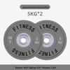 Yimai Rubber Coated Olympic Weight Plates Set