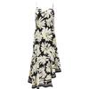 Asymmetrical Sunflower Fishtail Cami Dress