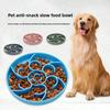 Silicone Pet Slow Food Bowl, Anti-Choking Pet Food Utensils, Non-Slip And Anti-Overturning Dog Bowl