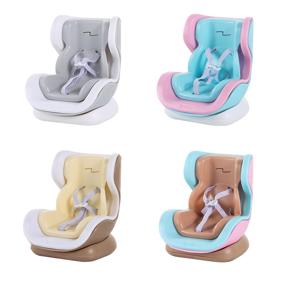 Durable Car Doll Safety Seat Plastic Cartoon Chair Model Car Interior Styling