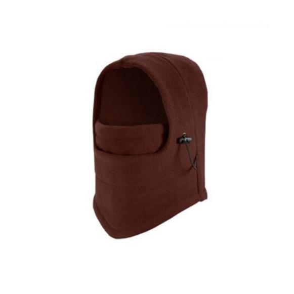 Man Thermal Winter Wind Protection Hooded Fleece Neck Prevent Warm Full Face Mask