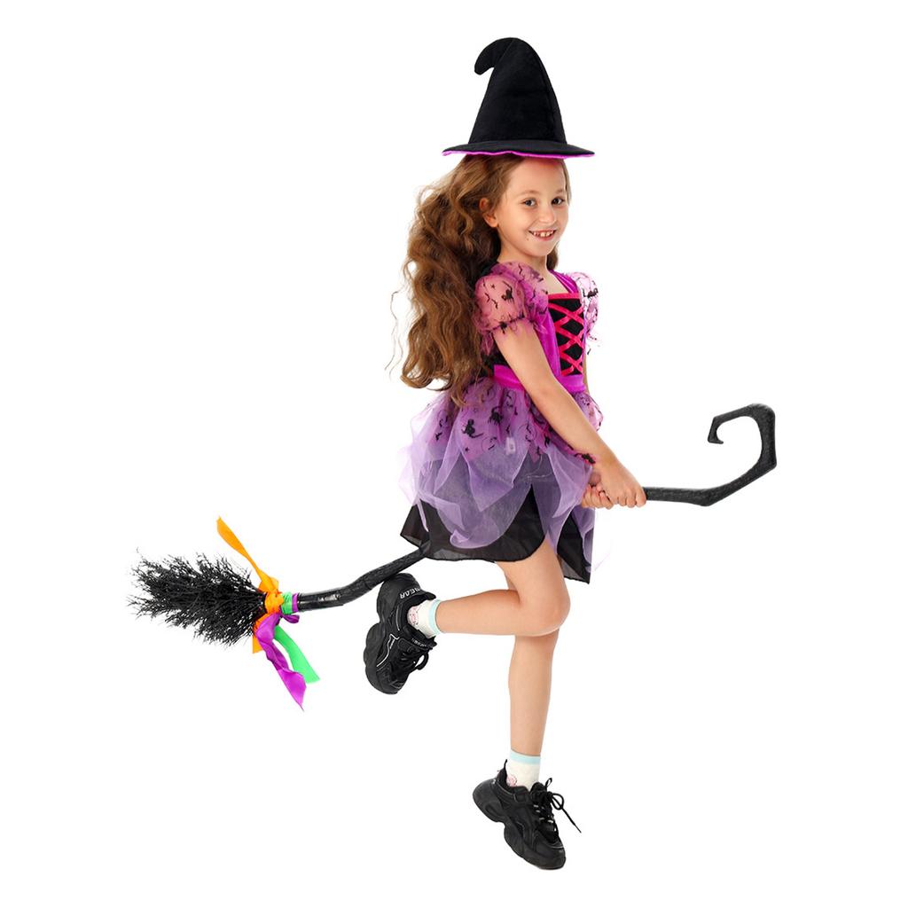Halloween-Aufführungskostüme, Kinder-Hexenrollen, Cosplay-Kostüme, Kinderbekleidung