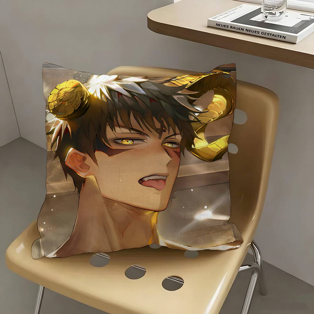 1pc Game What In Hell Is Bad Pillow Case Fashion Square Pillowcase Bedroom Sofa Room Ins Decoration Leisure