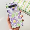 For LG K61 / Q61 / K62 / Q62 Case 2020 Fashion Back Cover Coque Flower Cartoon Animals Dragone Soft TPU Black Silicone Bumper