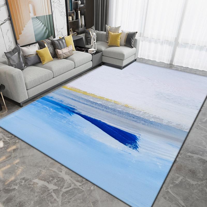 

Ковер с цветочным принтом для гостиной, ковер с изображением пасторальных лугов и листьев, ковер для спальни, кухонный коврик 100 * 160cm