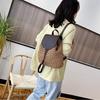 Sommerryggsekk Dame Rattan Straw Bag Casual Hollow Out Dame Vevd Strandveske Ryggsekker Dame Snøring