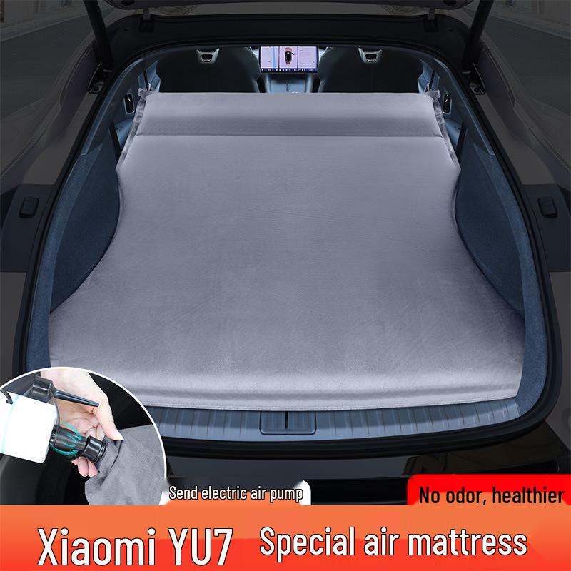 Xiaomi YU7SU7 Inflatable Car Mattress: Comfortable Rebound Sleep Pad for Camping and Travel