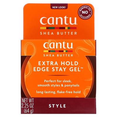 Shea Butter for Natural Hair, Extra Edge Stay Gel, 2.25 Oz (64 G)