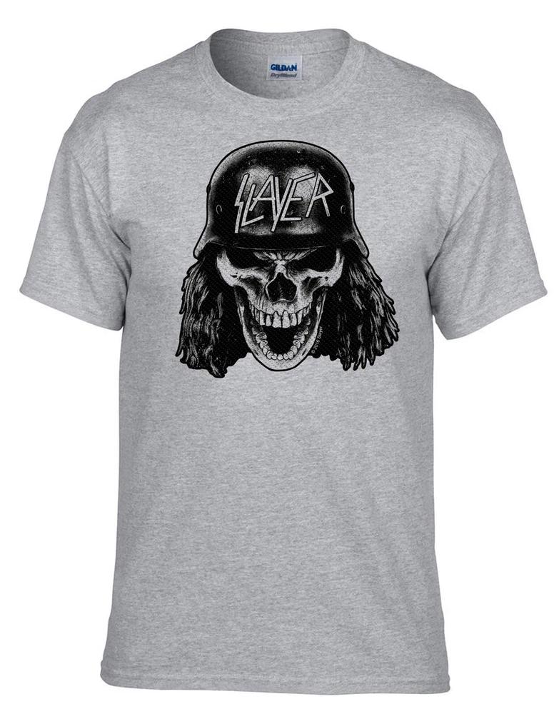 Slayer Rock Band Rock Music Grey TShirt 545grey S