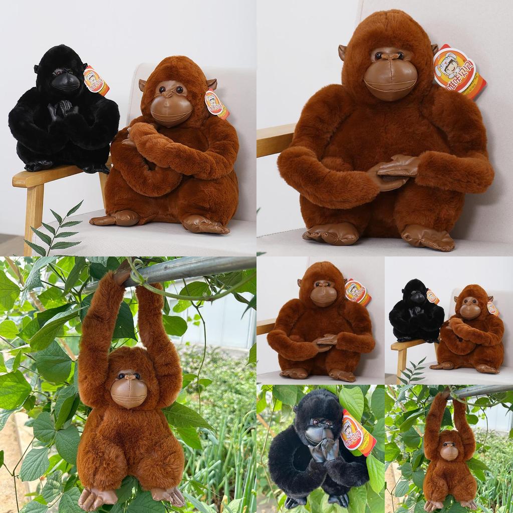 Plüsch Gorilla Spielzeug Tierpark Dekoration Mit PP Baumwolle Für Kinder Und Geschenkgebrauch