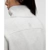 Lululemon Scuba Oversized Funnel Neck Half Zip  Long Heathered Core Ultra Light Grey